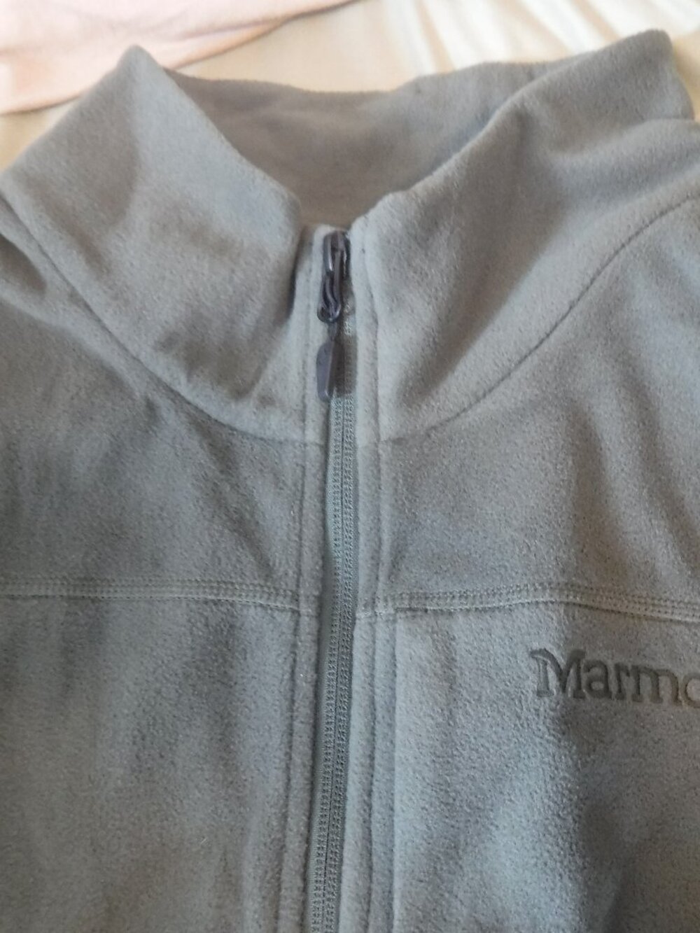 Marmot Mens Reactor Polartec Size 2XL Green Nori Fleece Jacket NWT